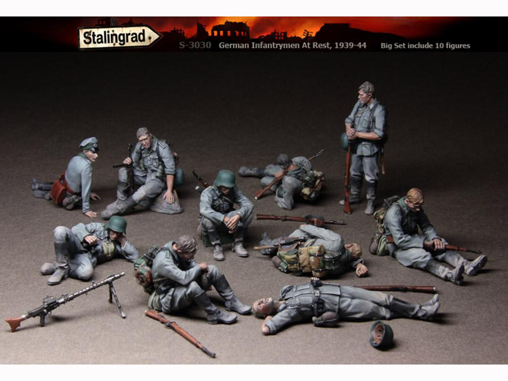 German Infantrymen At Rest 1939-44Big Se (Vista 1)