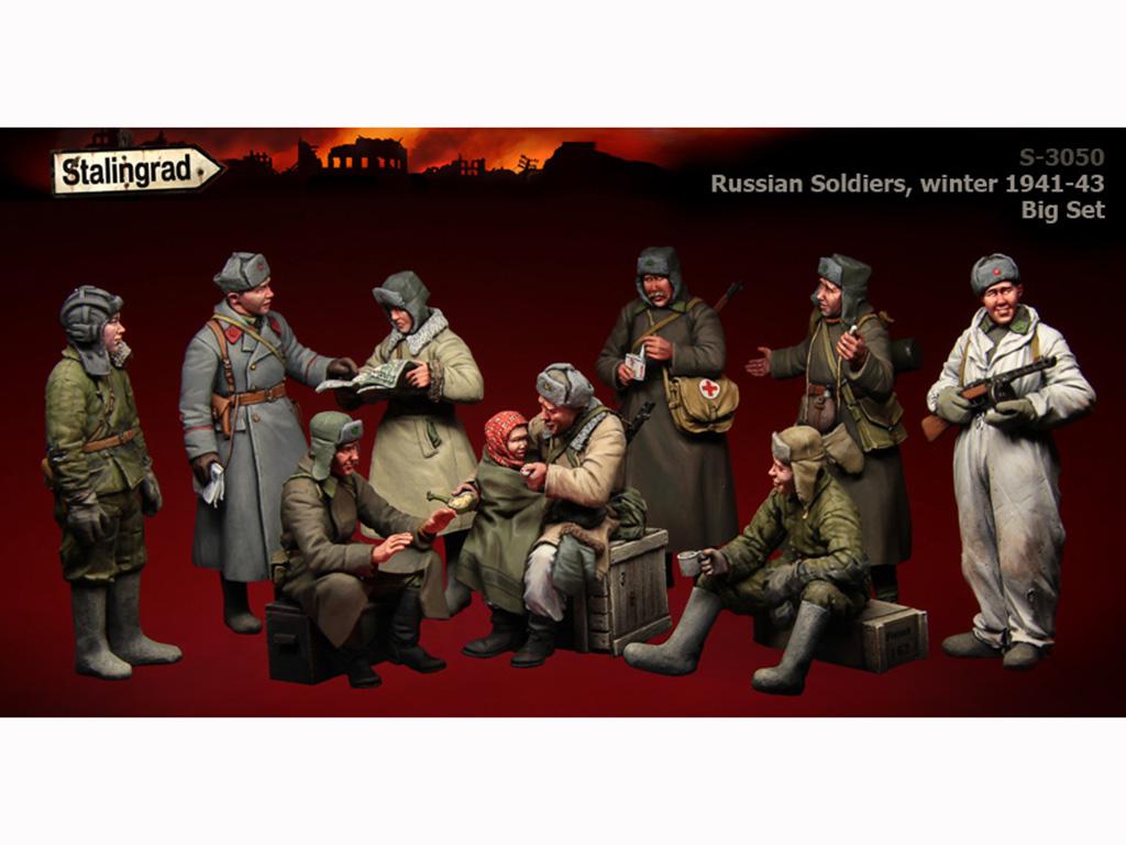 Soldados Rusos Invierno 1941-43 (Vista 1)