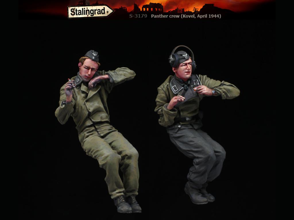 Panther crew, Kovel, April 1944 (Vista 2)