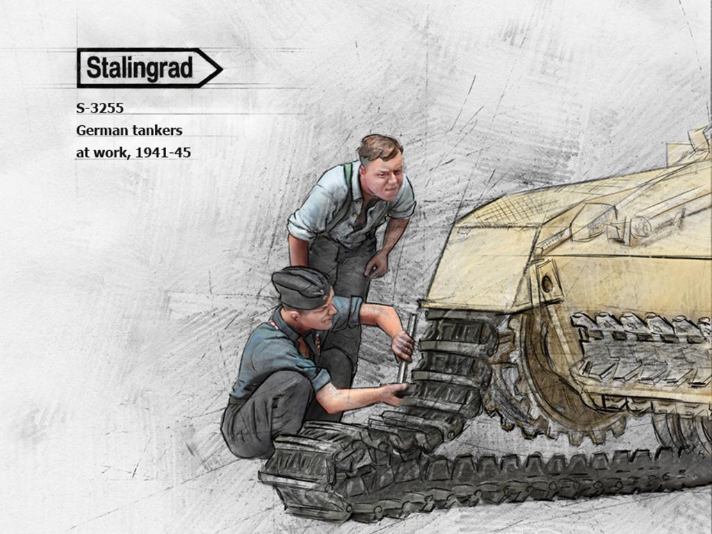 German tankers at work, 1941-45 (Vista 1)