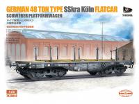 German 48T Type Sskra Koln Flatcar (Vista 5)