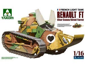 French Light Tank Renault FT Char Canon  (Vista 1)