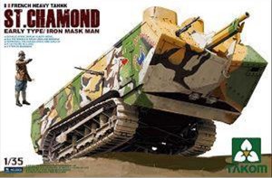 French Heavy Tank St.Chamond Early Type  - Ref.: TAKO-2002