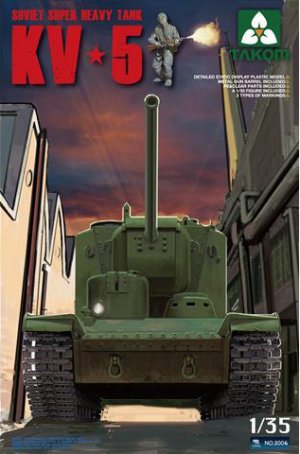 Soviet Super Heavy Tank KV-5 - Ref.: TAKO-2006