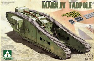 Heavy Tank w/Rear Mortar Mark.IV Male Ta - Ref.: TAKO-2015