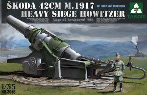 Skoda 42cm M.1917 Heavy Siege Howitzer w  (Vista 1)