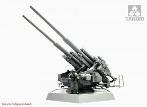 German 12.8 cm FlaK 40 Zwilling  (Vista 3)