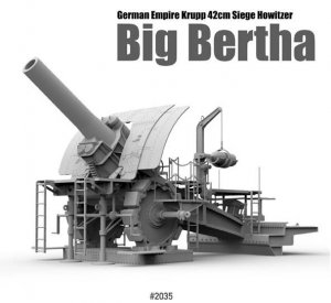 German Empire 420mm Big Bertha Siege How  (Vista 2)