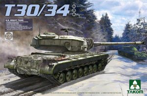U.S. Heavy Tank T30/34 2 in 1 - Ref.: TAKO-2065