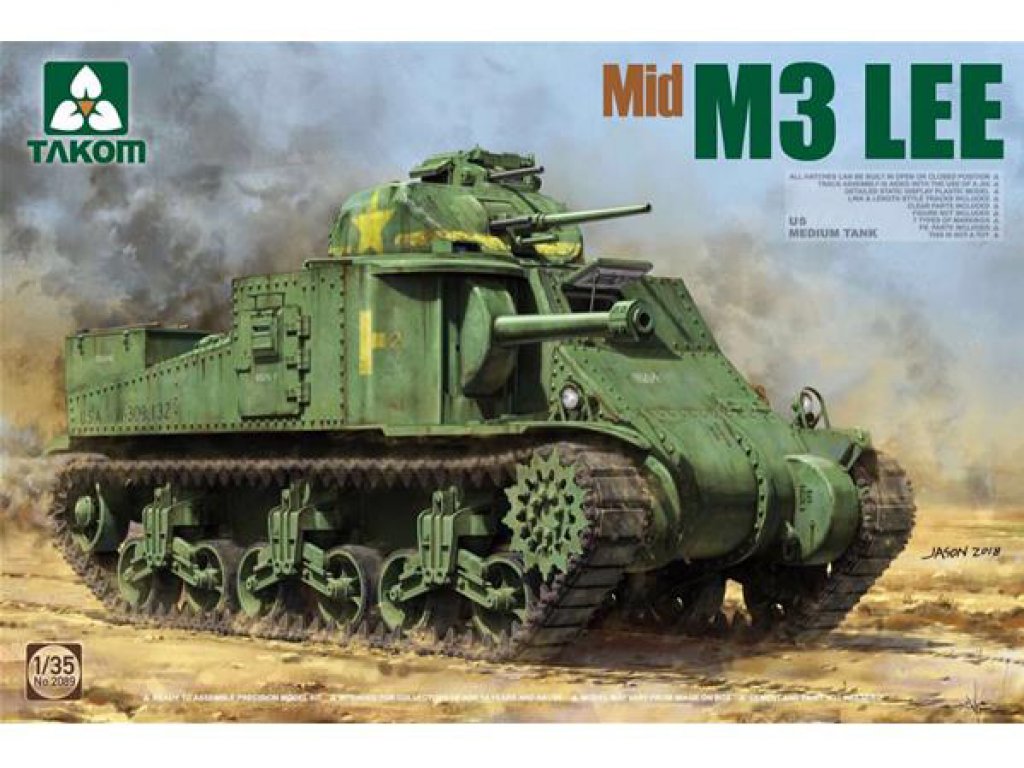 US Medium Tank M3 Lee Mid  (Vista 1)