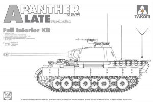 German medium Tank Sd.Kfz.171/267 Panthe  (Vista 1)