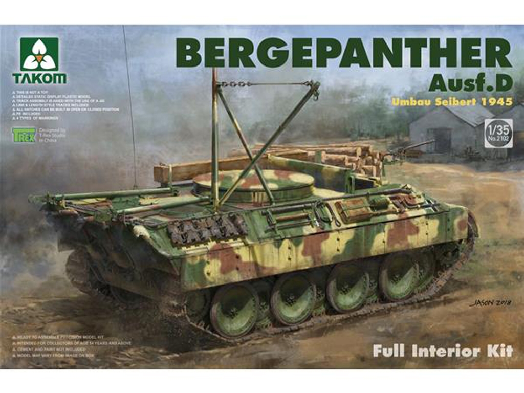 Bergepanther Ausf.D  (Vista 1)