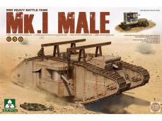 Heavy Battle Tank Mk.I Male 2 in 1 - Ref.: TAKO-2031