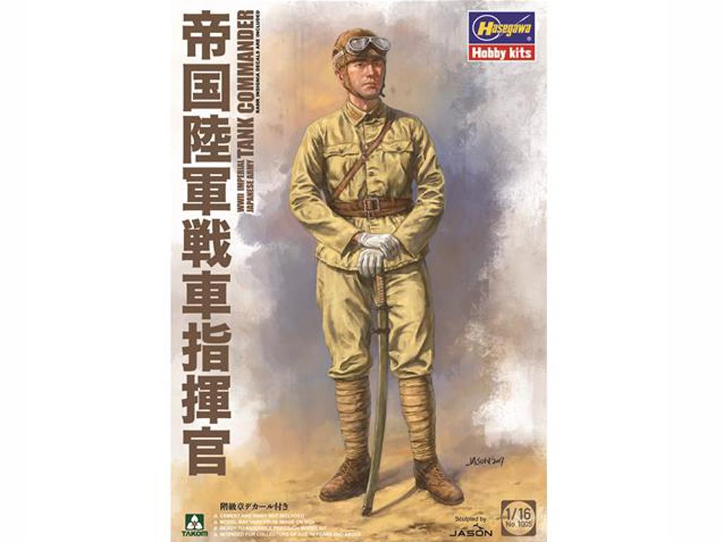 Comandante de Tanques del Ejército Imperial Japonés (Vista 1)