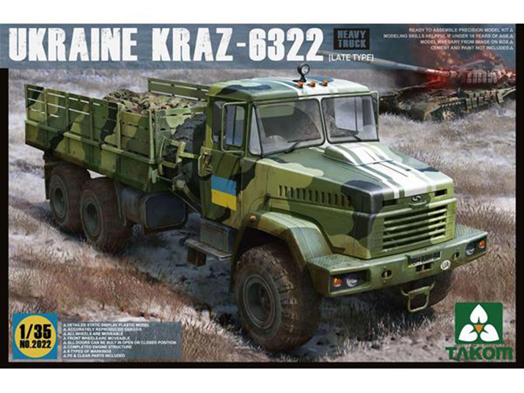Camión pesado Kraz-6322 versión final (Vista 1)