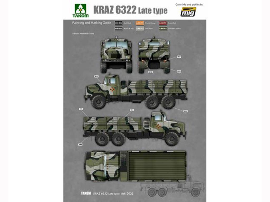 Camión pesado Kraz-6322 versión final (Vista 5)