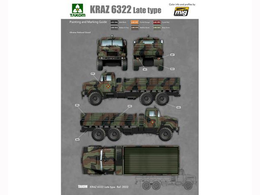 Camión pesado Kraz-6322 versión final (Vista 6)