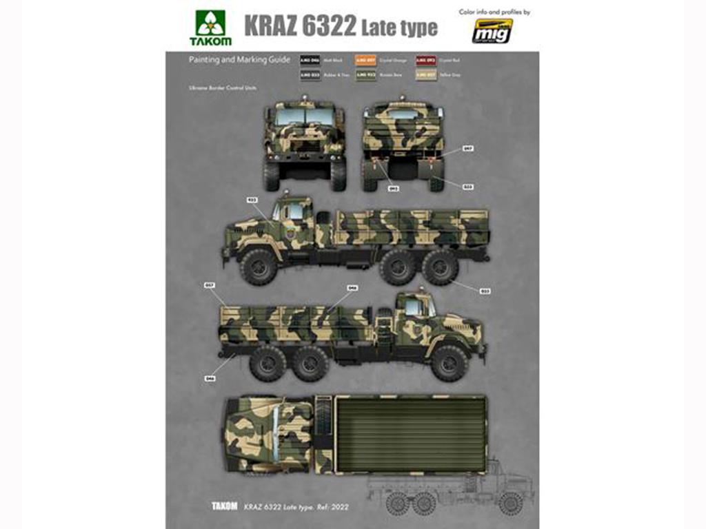 Camión pesado Kraz-6322 versión final (Vista 8)