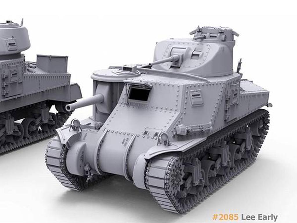 Tanque medio USA M3 Lee inicial (Vista 2)