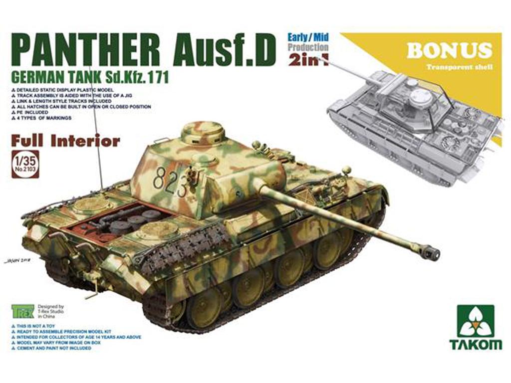 Sd.Kfz.171 Panther Ausf.D Early/Mid prod (Vista 1)