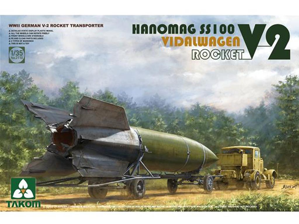 V-2 Rocket Vidalwagen Hanomag SS100 (Vista 1)