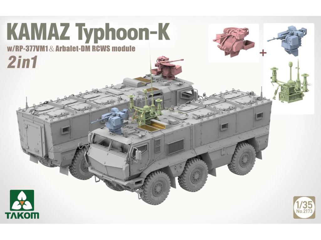 KAMAZ Typhoon-K w/RP-377VM1&Arbalet-DM RCWS module (Vista 2)