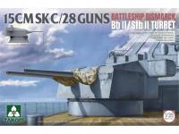 15CMSK C/28 Guns Battleship Bismarck Bb II / Stb II Turret (Vista 2)