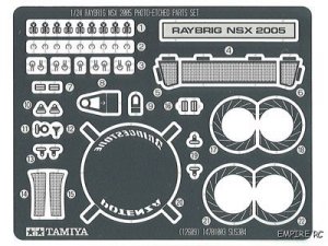 Raybrig NSX 2005 Photo Etched Parts Set  (Vista 2)