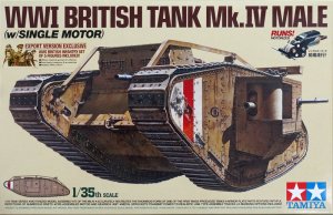 British Tank Mark.IV Male w/British Infa  (Vista 1)