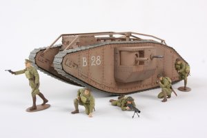 British Tank Mark.IV Male w/British Infa  (Vista 2)