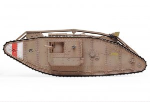 British Tank Mark.IV Male w/British Infa  (Vista 4)