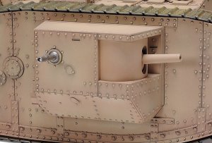 British Tank Mark.IV Male w/British Infa  (Vista 5)