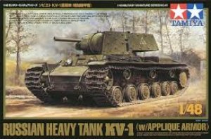 Tanque Ruso KV-1 con Blindaje  (Vista 1)