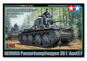 German Panzerkampfwagen 38（Tʌ  (Vista 1)