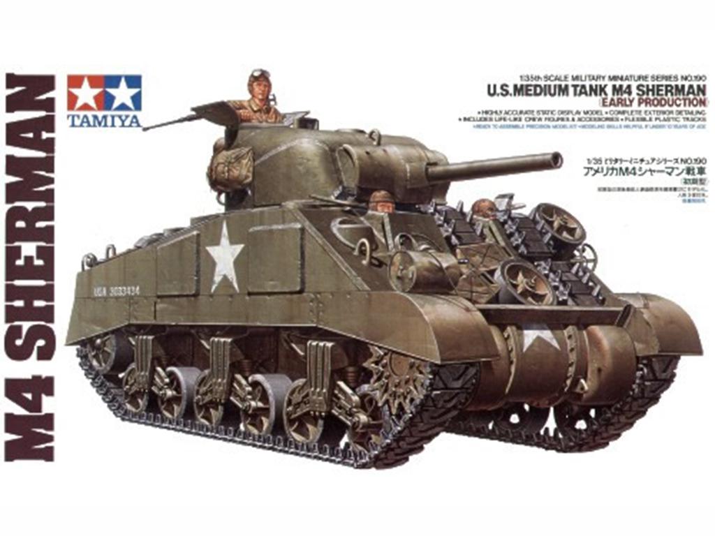 M4 Sherman U.S. Medium Tank - Ref.: TAMI-35190