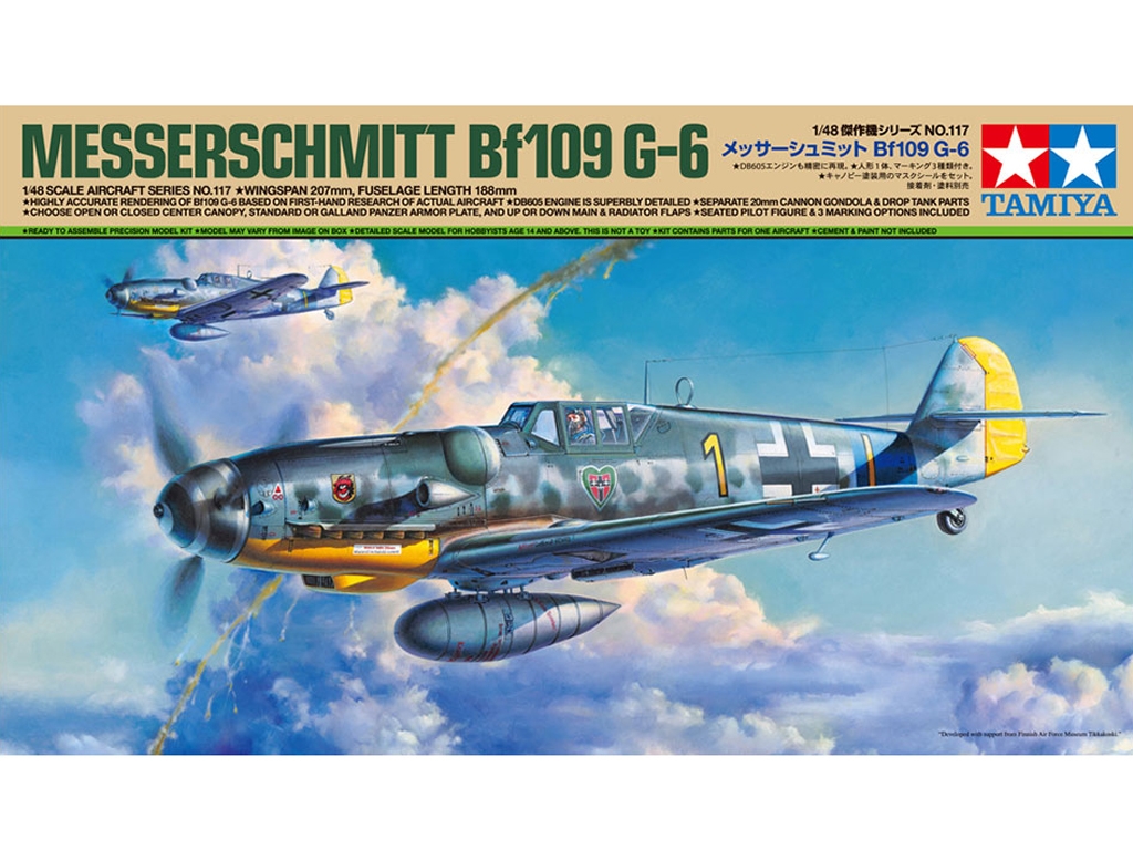 Messerschmitt Bf 109 G-6  (Vista 1)