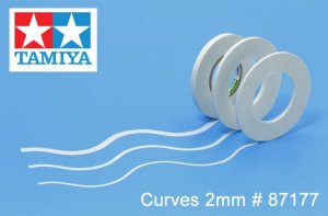 Cinta de Enmascarar para Curvas 2 mm  (Vista 1)