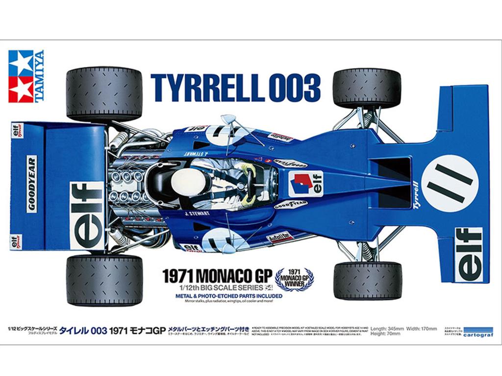 Tyrrell 003 1971 Monaco (Vista 1)