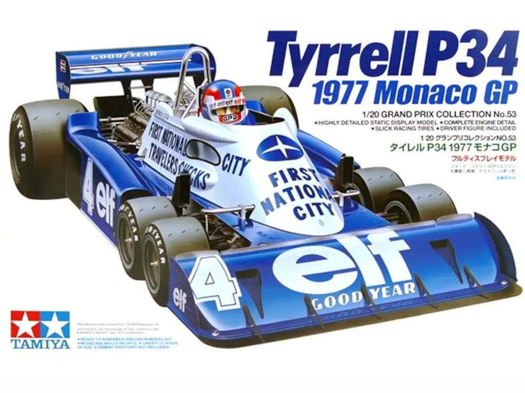 Tyrrell P-34 1977 Monaco GP (Vista 1)