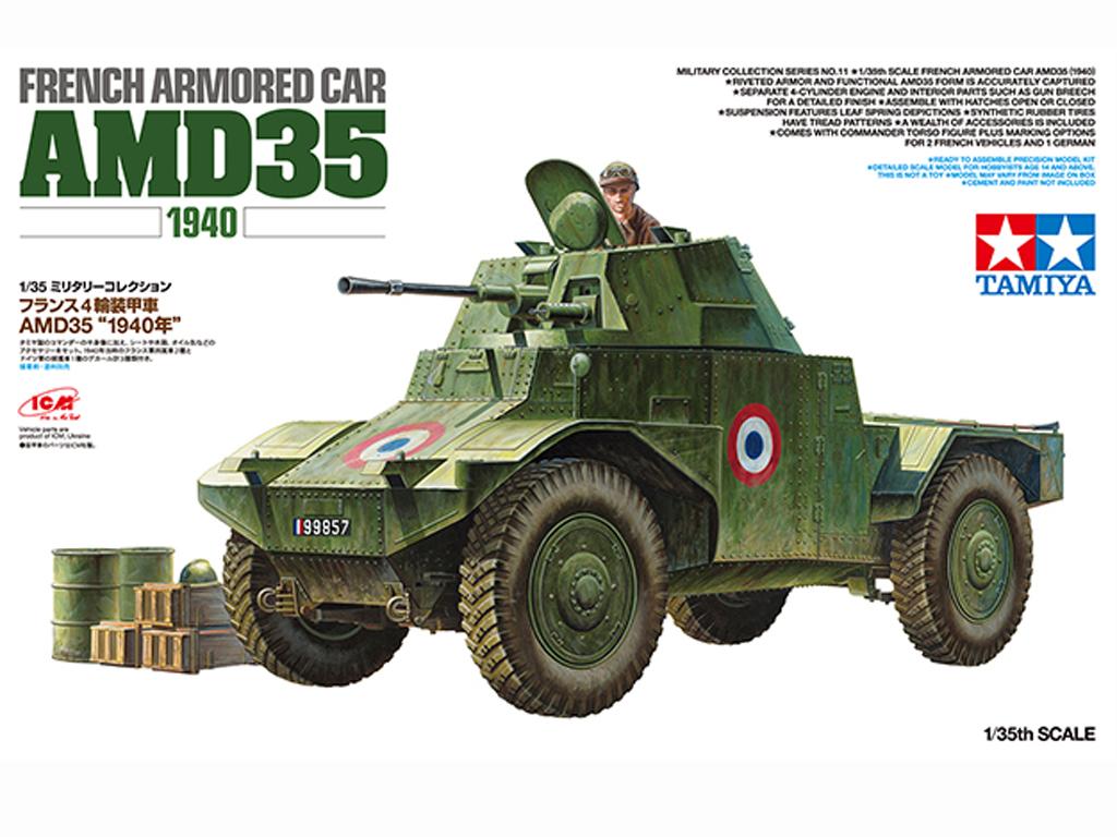French Armored Car AMD35 (Vista 1)