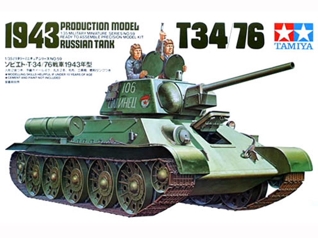 Russian Tank T 34/76 Model 1943  (Vista 1)