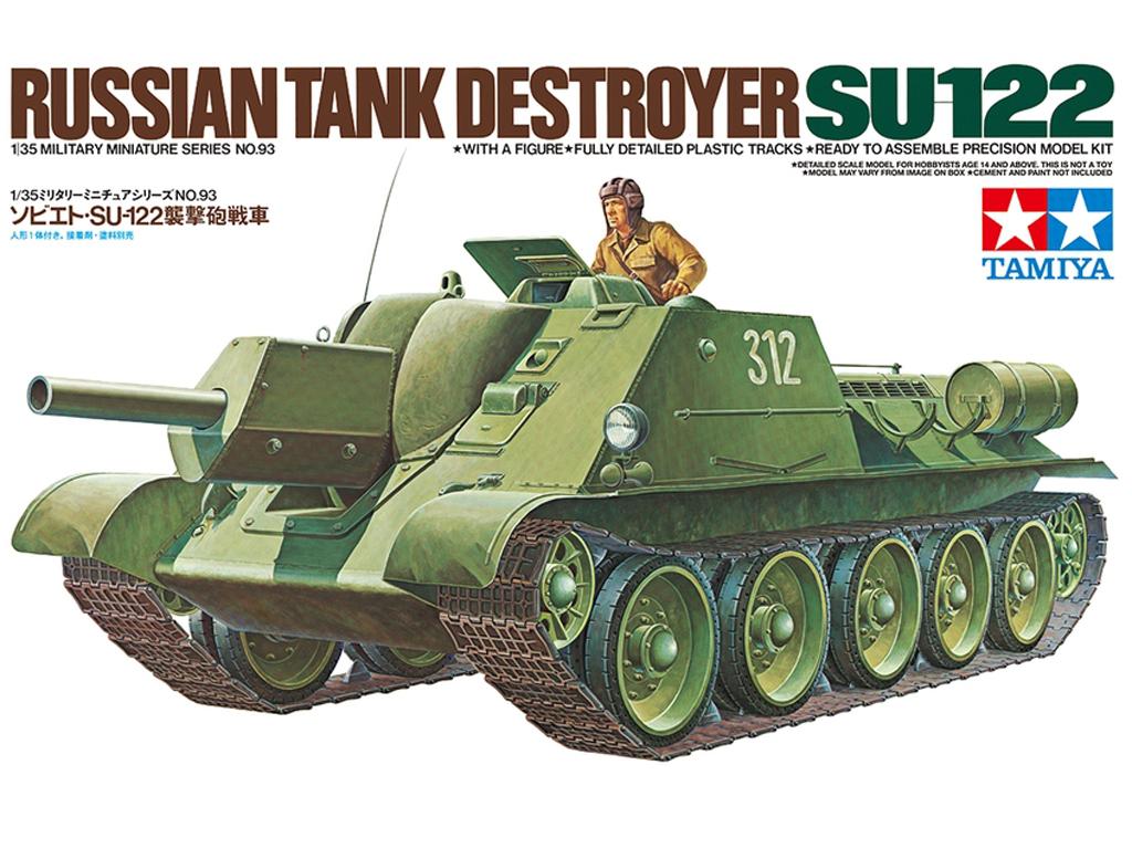 Tanque Ruso SU-122 (Vista 1)
