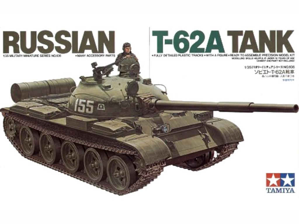 Tanque Ruso T-62A (Vista 1)