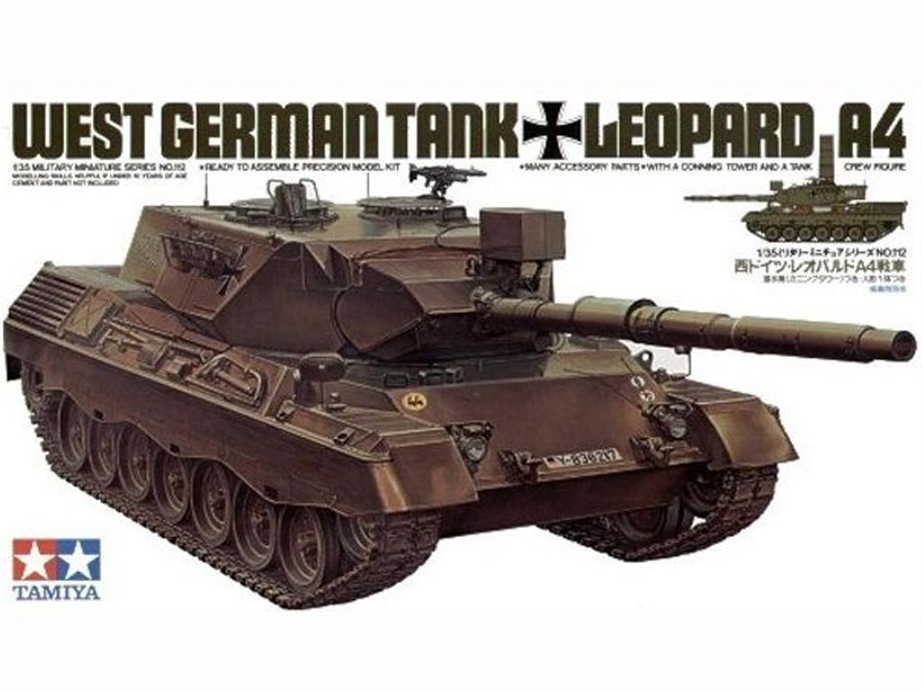 Federal German Leopard 1 A4 Tank (Vista 1)
