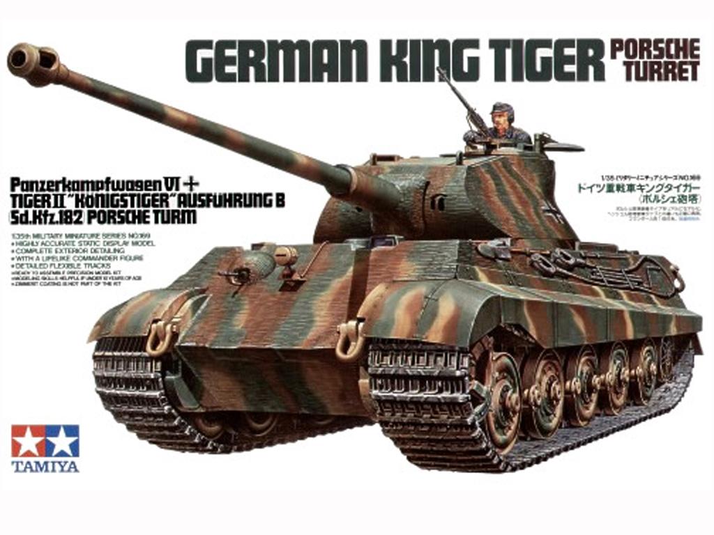 German King Tiger Porsche Turret (Vista 1)