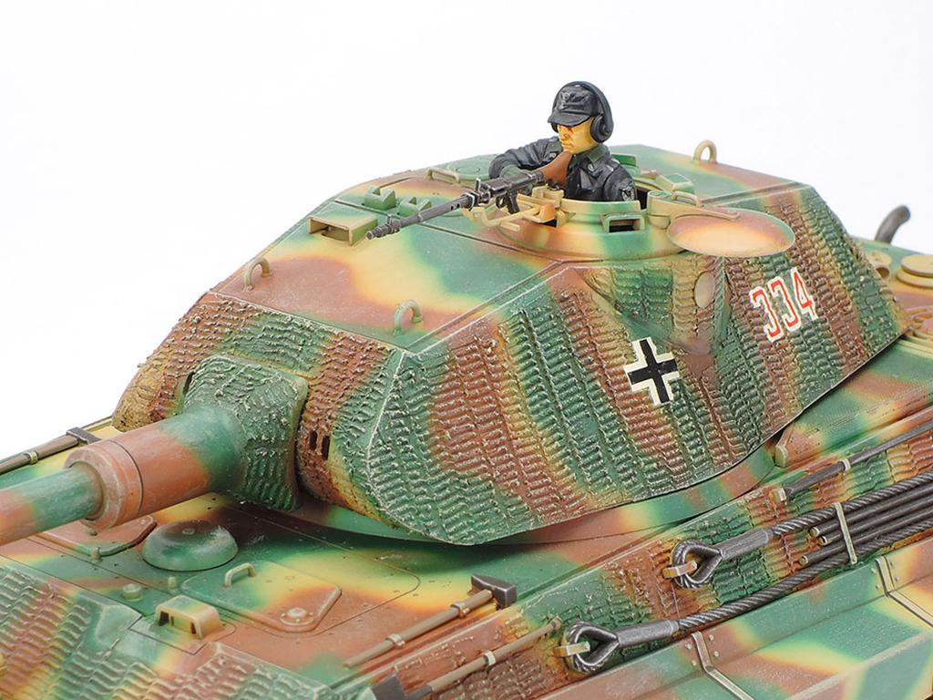 German King Tiger Porsche Turret (Vista 4)