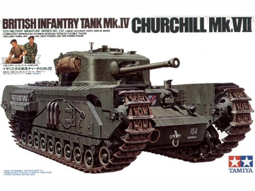 British Infantry Tank MK.IV Churchill MK (Vista 1)