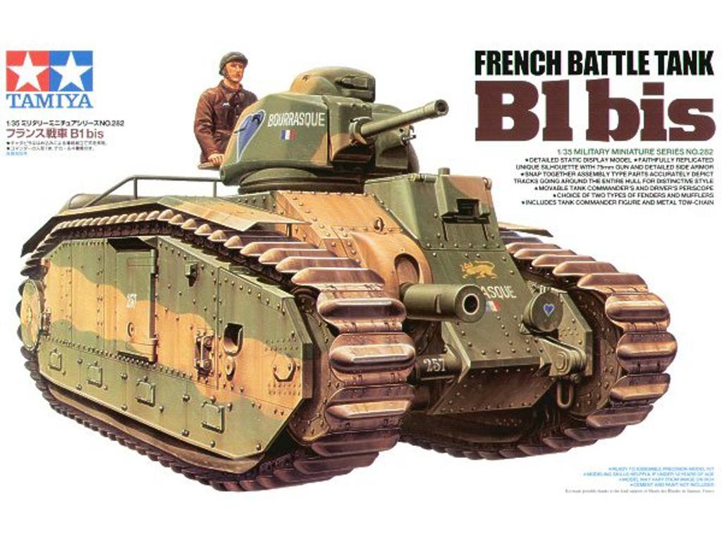 French Battle Tank B1 bis (Vista 1)