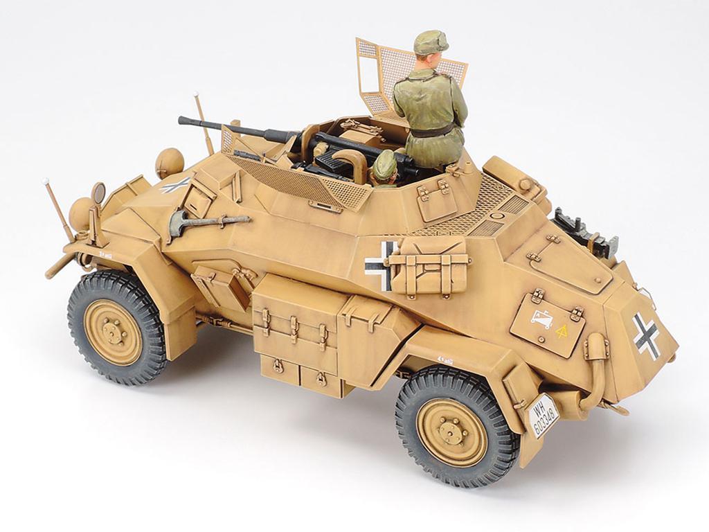 German Sd.Kfz.222 North African Campaign (Vista 5)