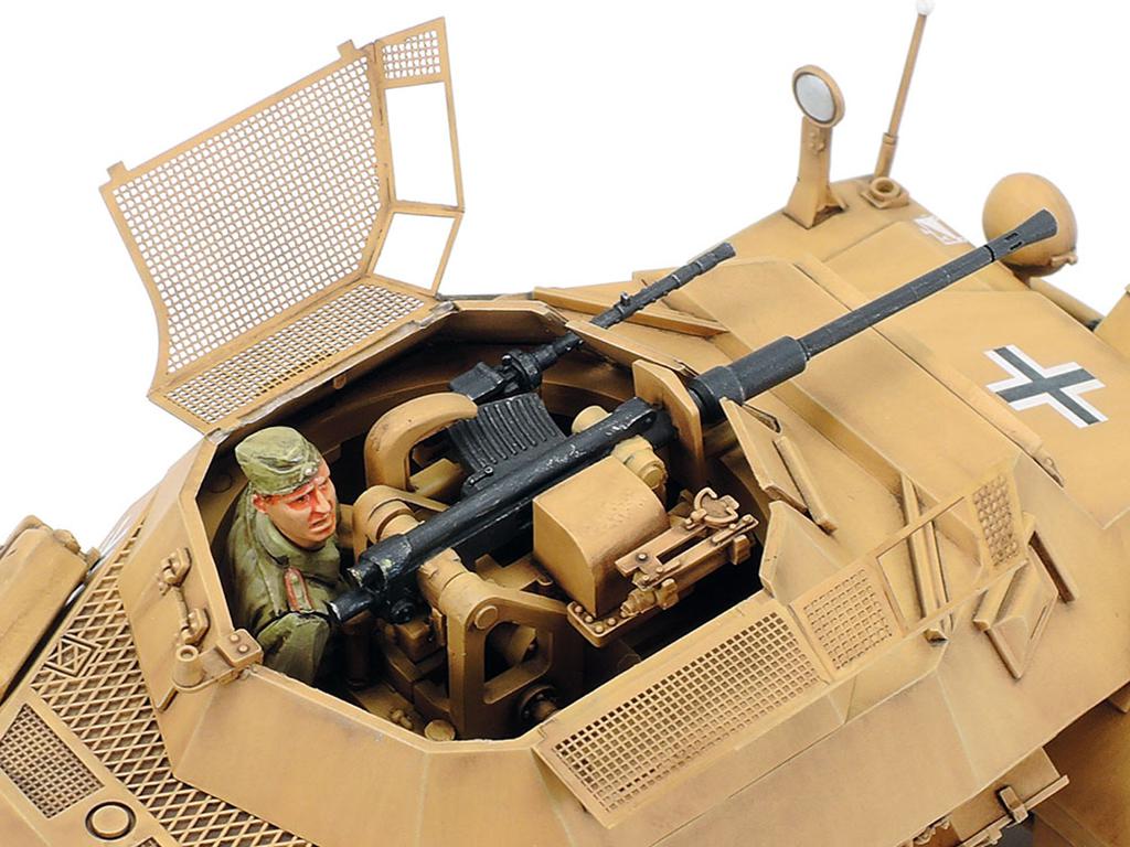 German Sd.Kfz.222 North African Campaign (Vista 6)